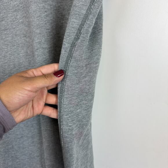 Rag & Bone /Jean Embroidered Mini Shift Dress Sweatshirt Gray - S - Picture 5 of 10